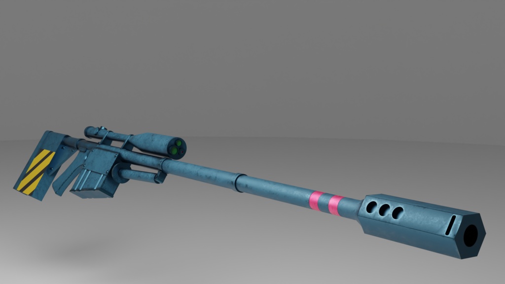 YOKO LITTNER SNIPER RIFLE | ヨーコ・リットナー スナイパーライフル | Gurren Lagann