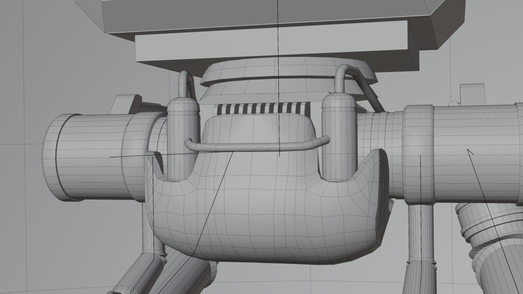 POD 042 + Lunar Tear 3D Model | ポッド042 + 月の涙 | Nier Automata