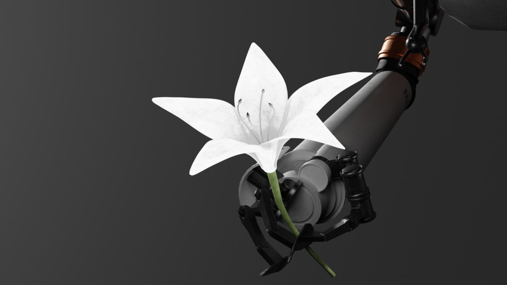 POD 042 + Lunar Tear 3D Model | ポッド042 + 月の涙 | Nier Automata