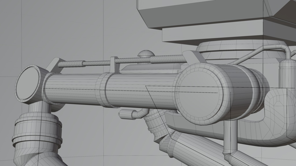 POD 042 + Lunar Tear 3D Model | ポッド042 + 月の涙 | Nier Automata