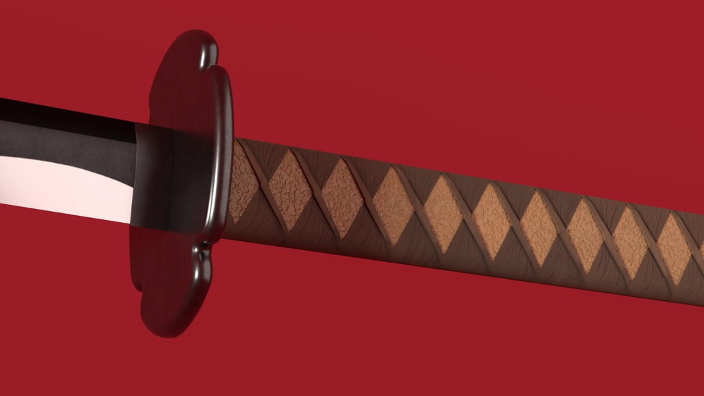 KOKOROWATARI 3D model | 妖刀 心渡 | KIZUMONOGATARI