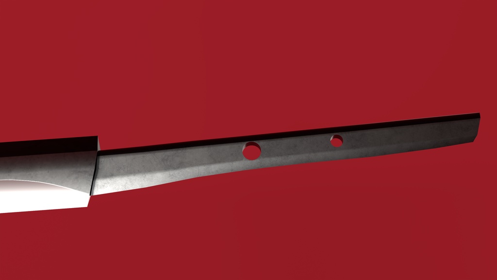 KOKOROWATARI 3D model | 妖刀 心渡 | KIZUMONOGATARI