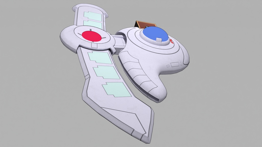 Academy Duel Disk 3D model |アカデミーデュエルディスク3Dモデル| Yu☆Gi☆Oh