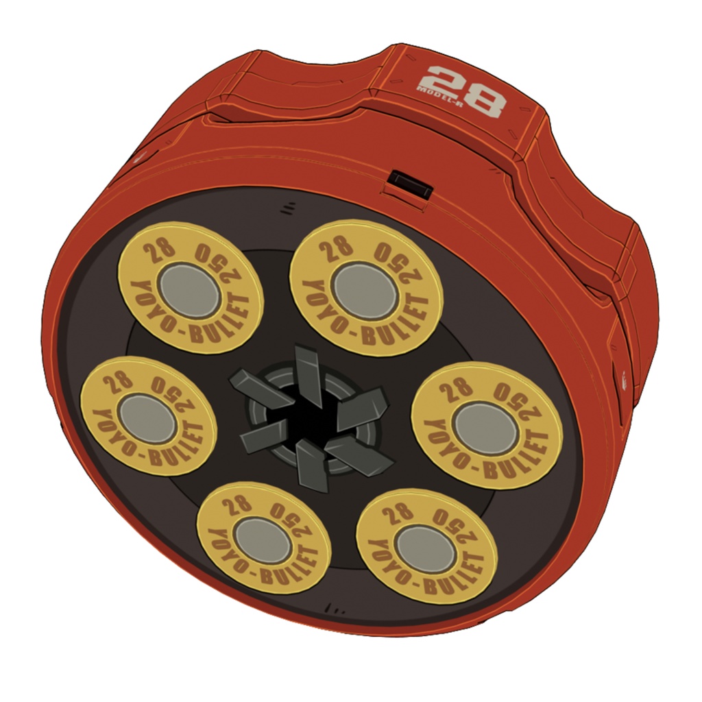 Bullet YoYo 3D Model | 弾丸ヨーヨー3Dモデル | Guilty Gear Strive