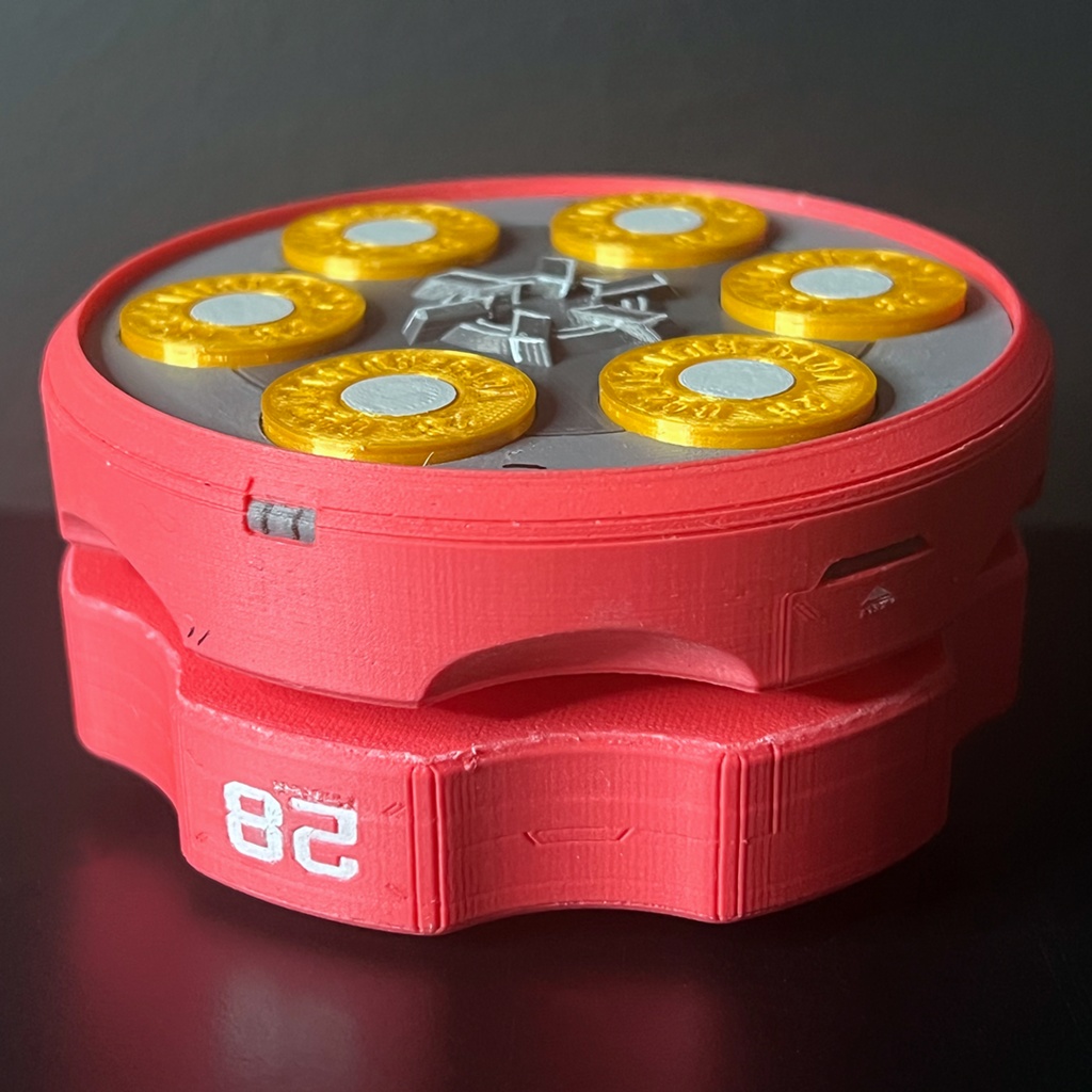 Bridget's Bullet Yoyo 3D model Cosplay Prop | ブリジットの弾丸ヨーヨー 3D モデルコスプレ小道具 | Guilty Gear Strive | Functional