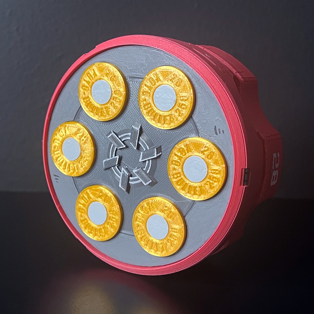 Bridget's Bullet Yoyo 3D model Cosplay Prop | ブリジットの弾丸ヨーヨー 3D モデルコスプレ小道具 | Guilty Gear Strive | Functional