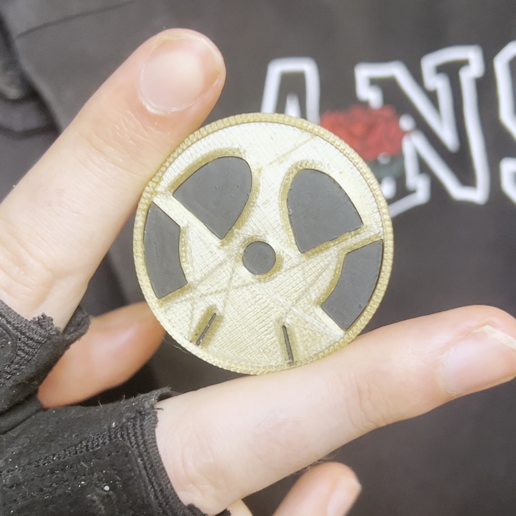 Johnny's Katana and Coin 3D model Cosplay Prop | Guilty Gear Strive | ジョニーの刀とコイン3Dモデルコスプレ小道具