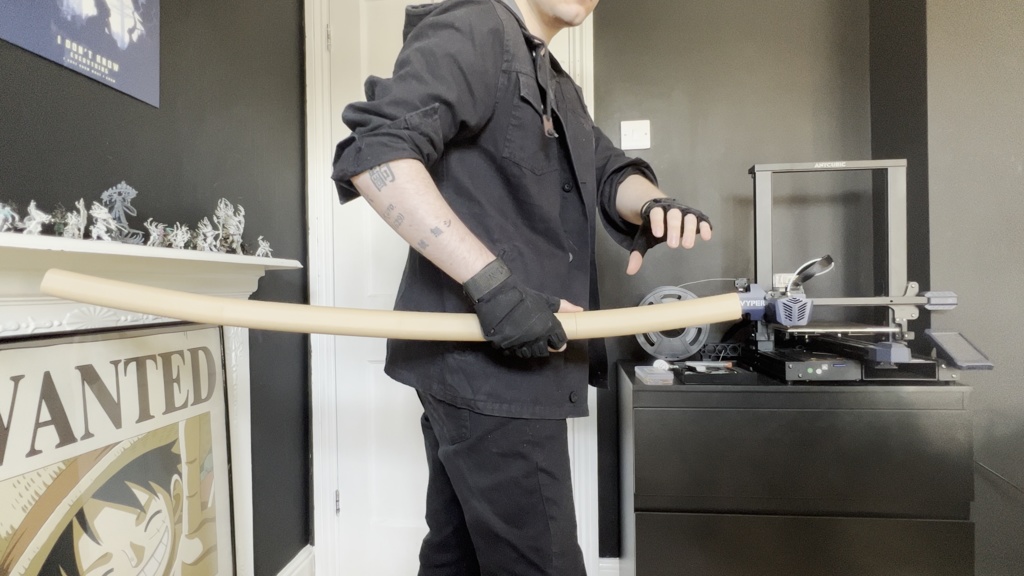 Johnny's Katana and Coin 3D model Cosplay Prop | Guilty Gear Strive | ジョニーの刀とコイン3Dモデルコスプレ小道具