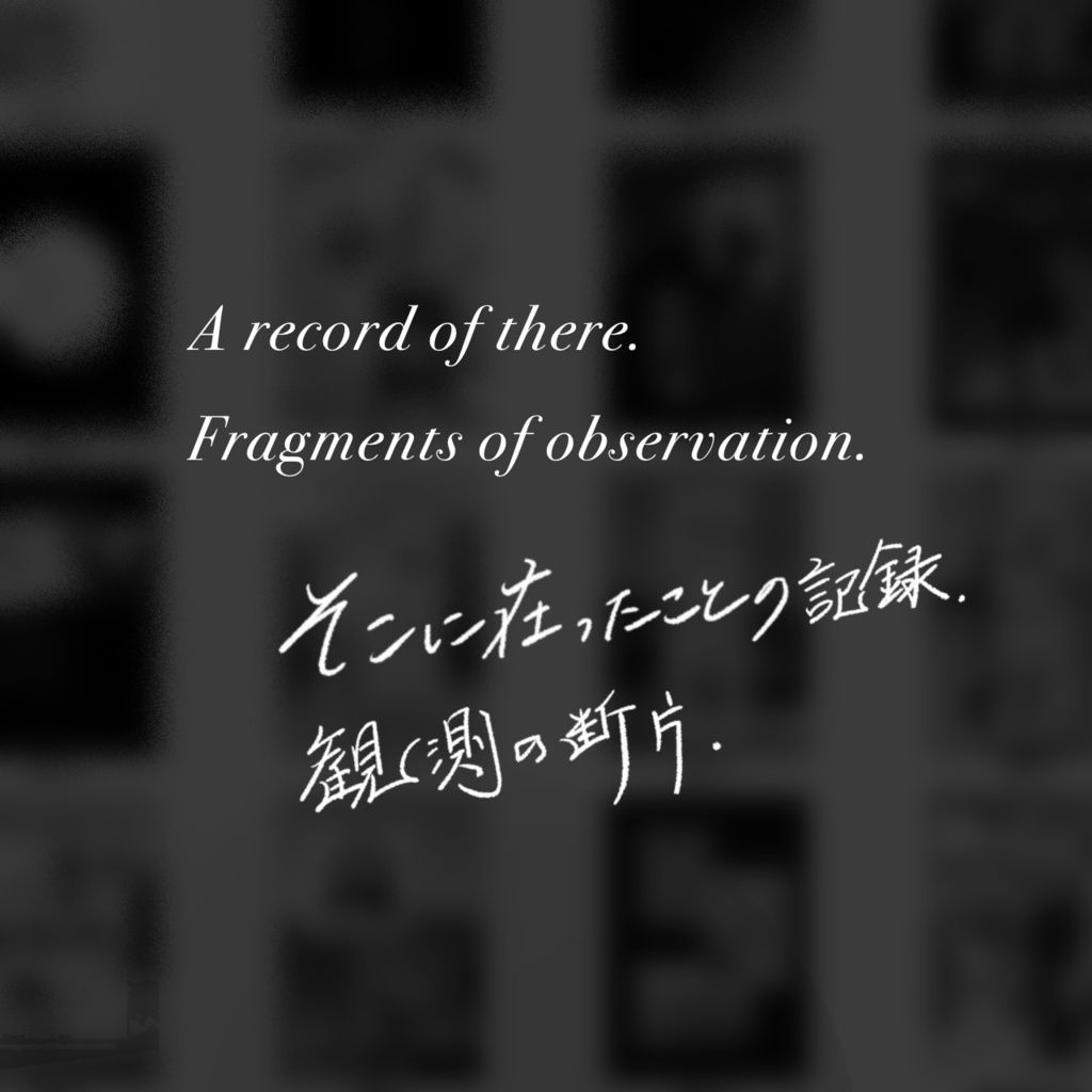 白馬観測記|観測者の反乱(HAKUBA Observation Log)※英語併記ありVer