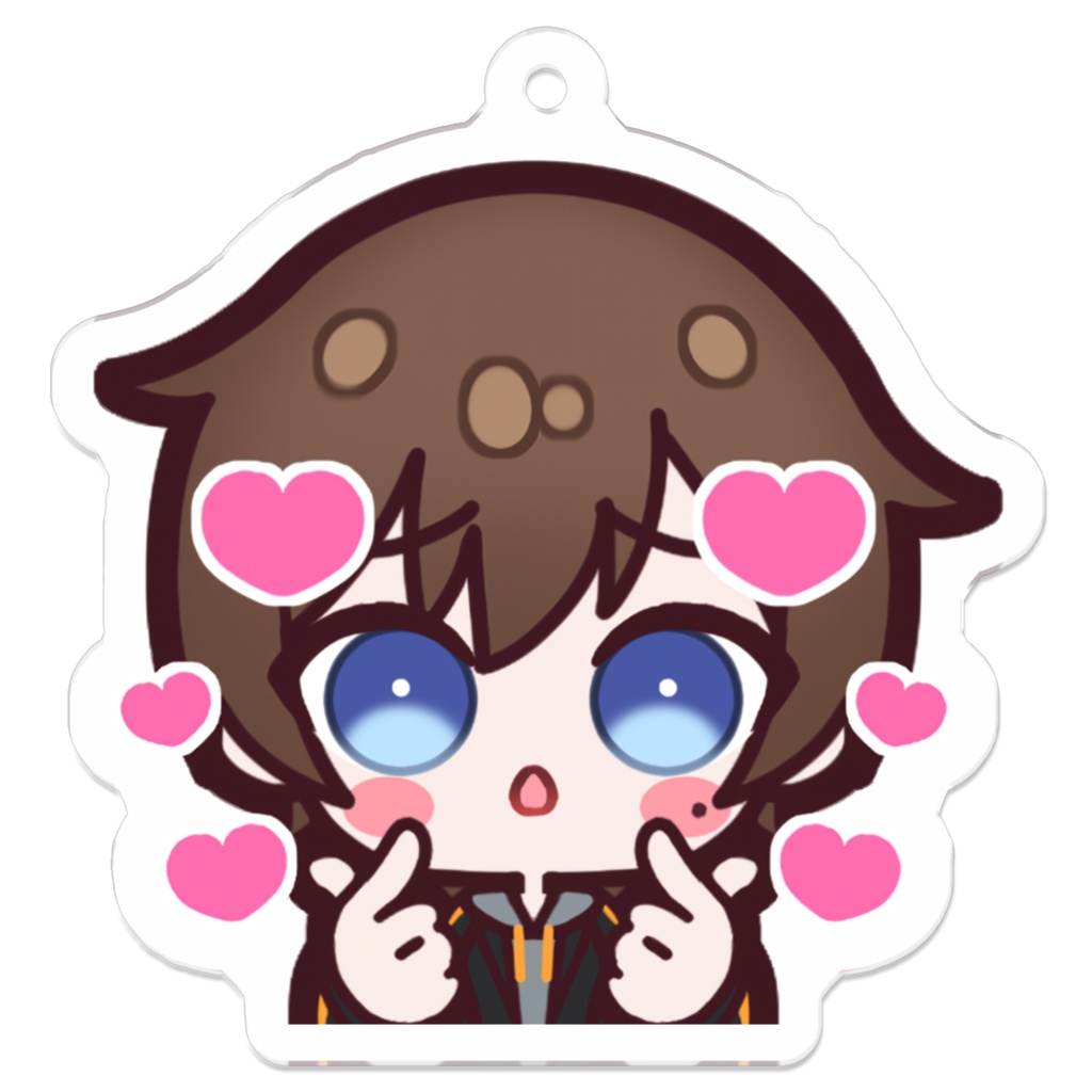 悠月ユウ アクリルキーホルダー LOVE