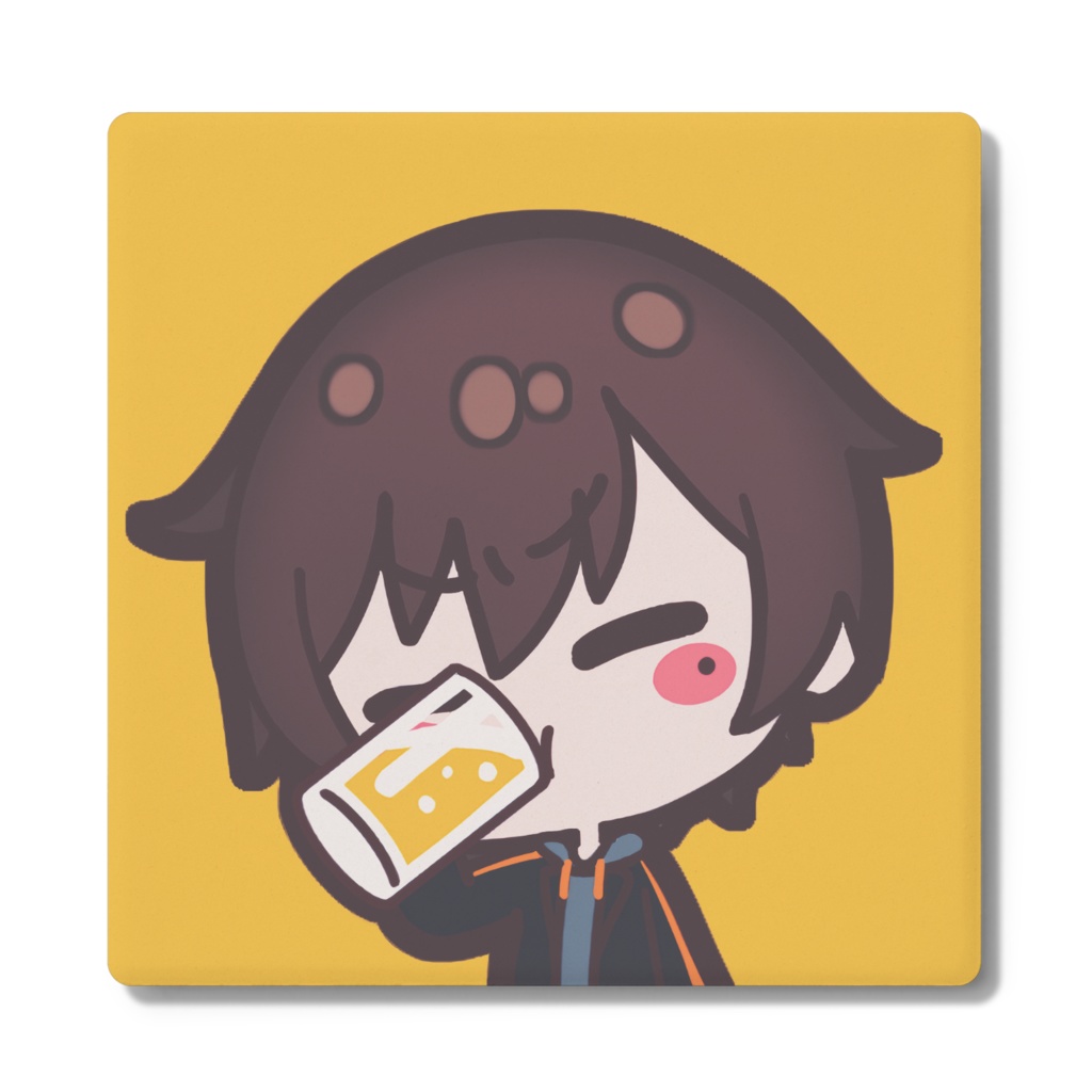 悠月ユウ コースター 生ビール