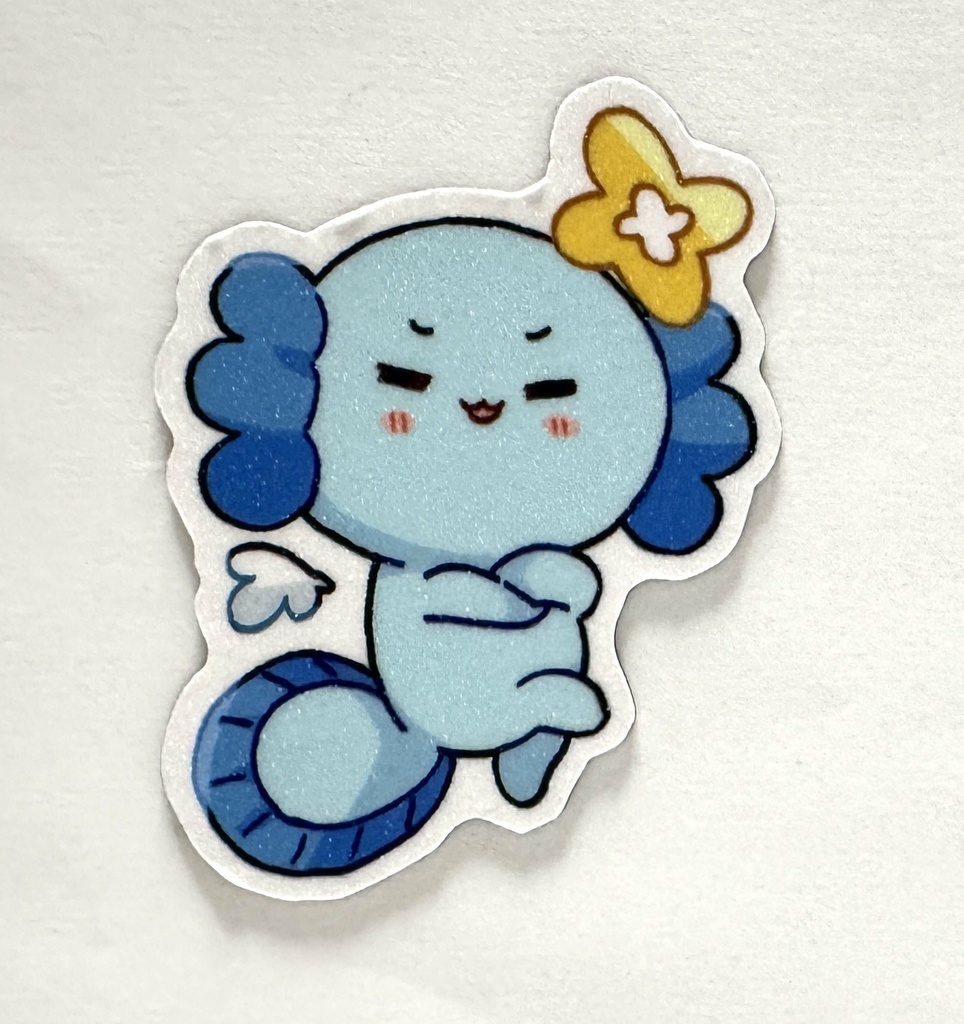 【非公式】うぱおダイカットマグネット「誇らしげ」