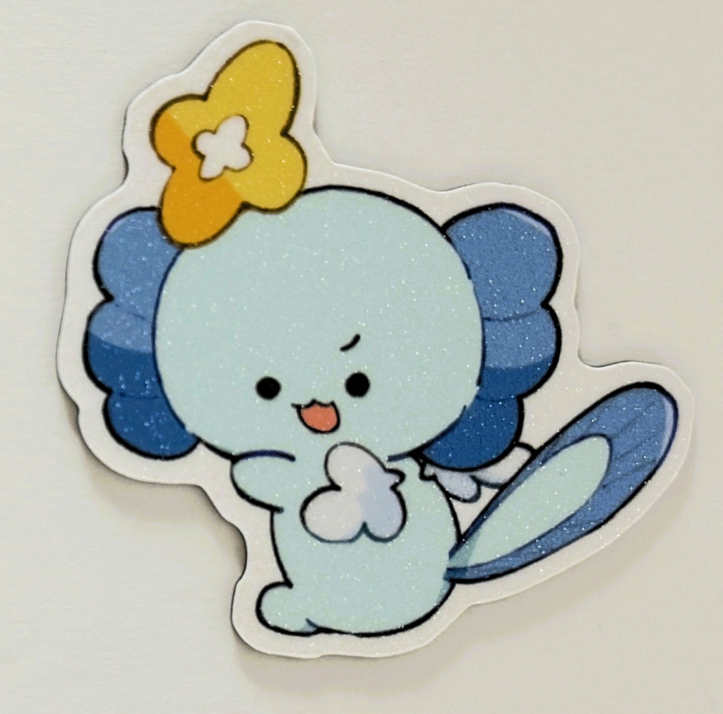 【非公式】うぱおダイカットマグネット「うぱけつ」