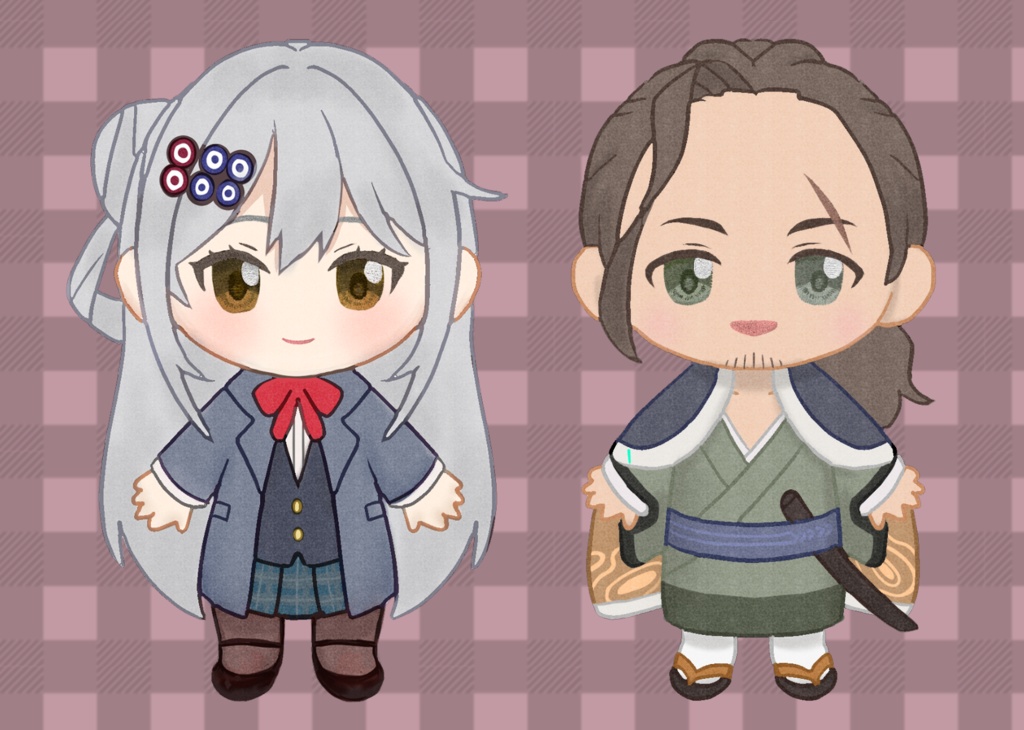 八木唯＆月見山ぬい風アクスタ