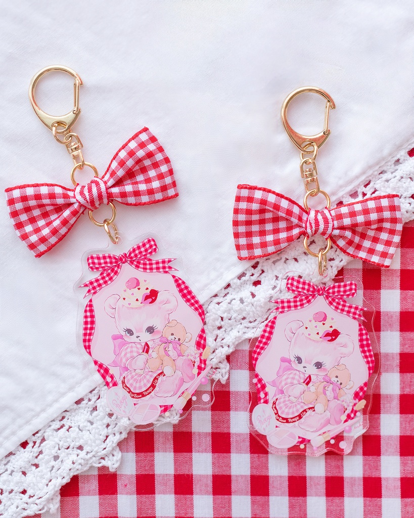 LipBear アクリルキーホルダー