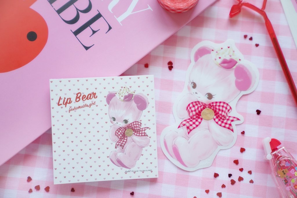 LipBearステッカー&メモパッドセット