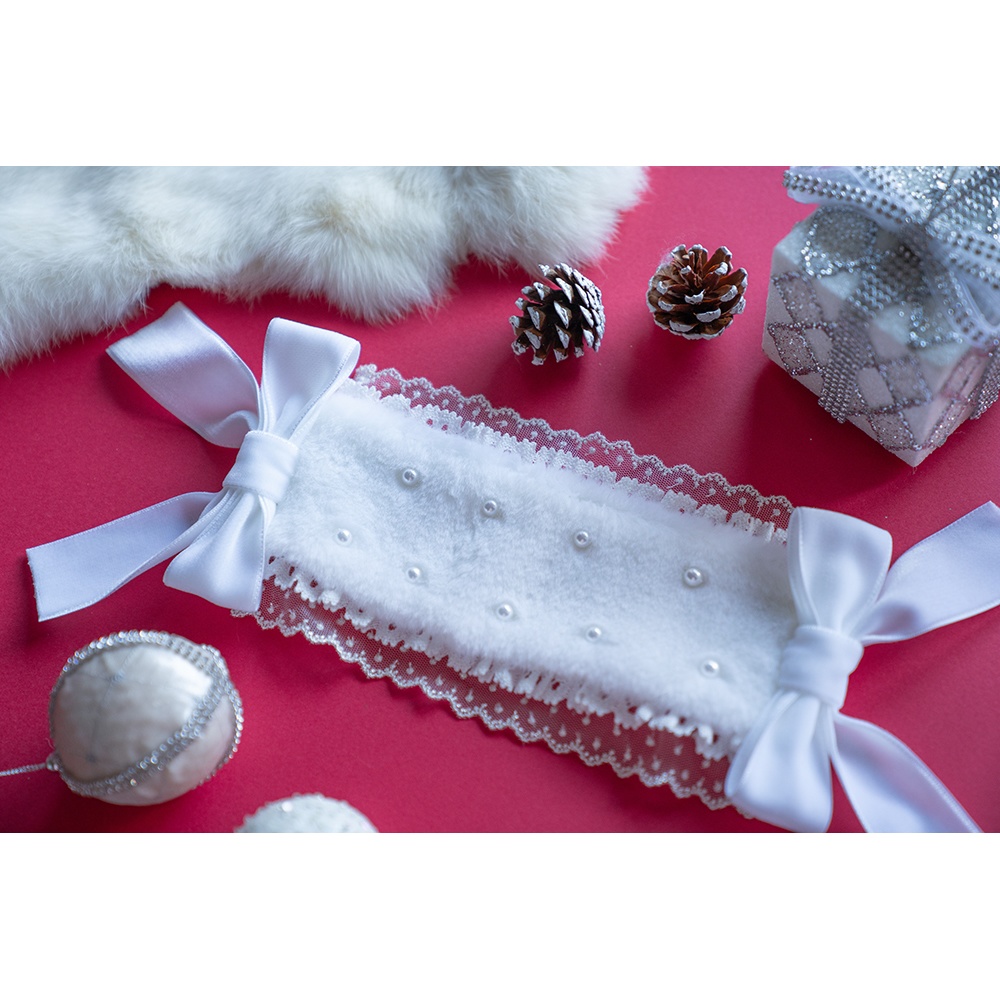 もこもこスノーヘッドドレス