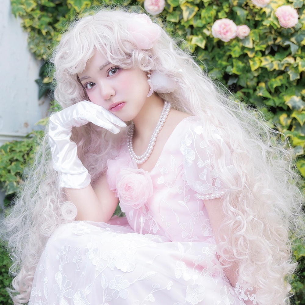 シースルーローズイヤリング(ピアス)