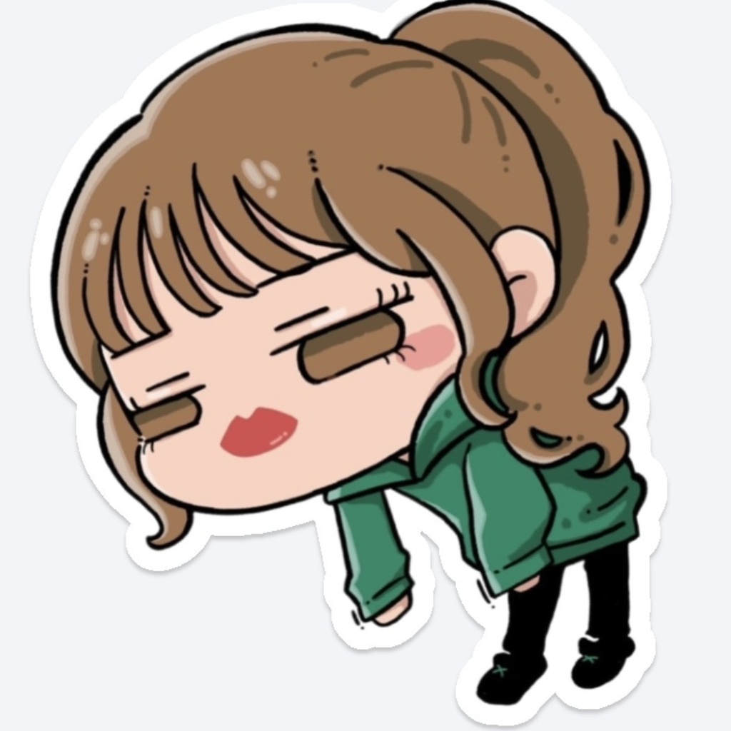 2026 新デザイン ステッカー(よりかかり)