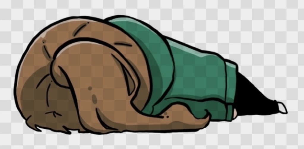 2026 新デザイン ステッカー (たおれ)