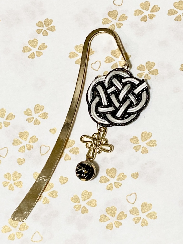 久保時イメージ水引ブックマーカー