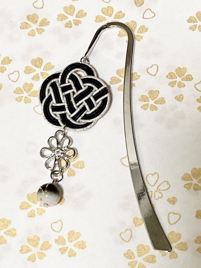 久保時イメージ水引ブックマーカー