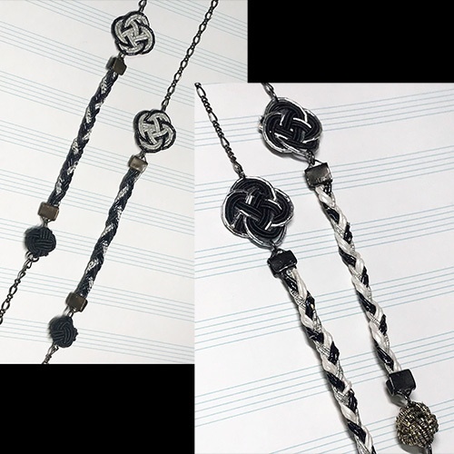 うこまこイメージ水引グラスコード マスクチェーン 無伴奏エクリチュールa Booth