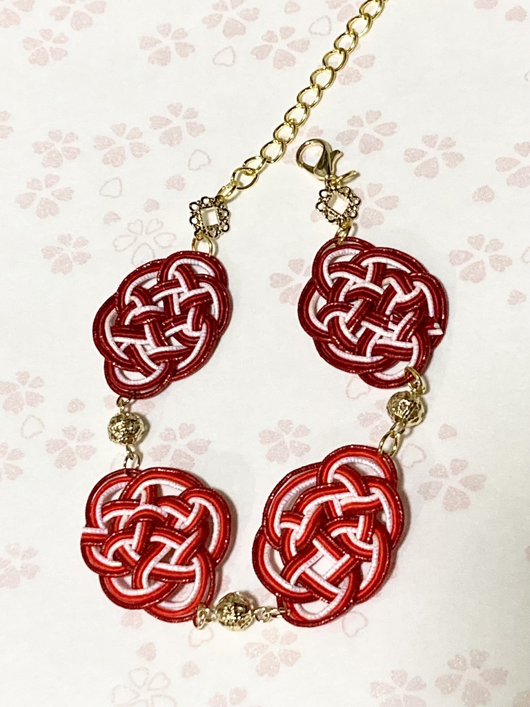 三蔵一行イメージ水引ブレスレット