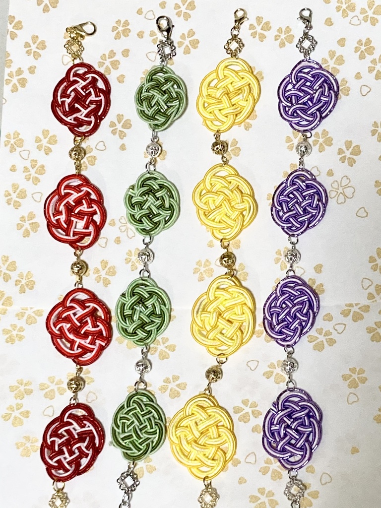 三蔵一行イメージ水引ブレスレット