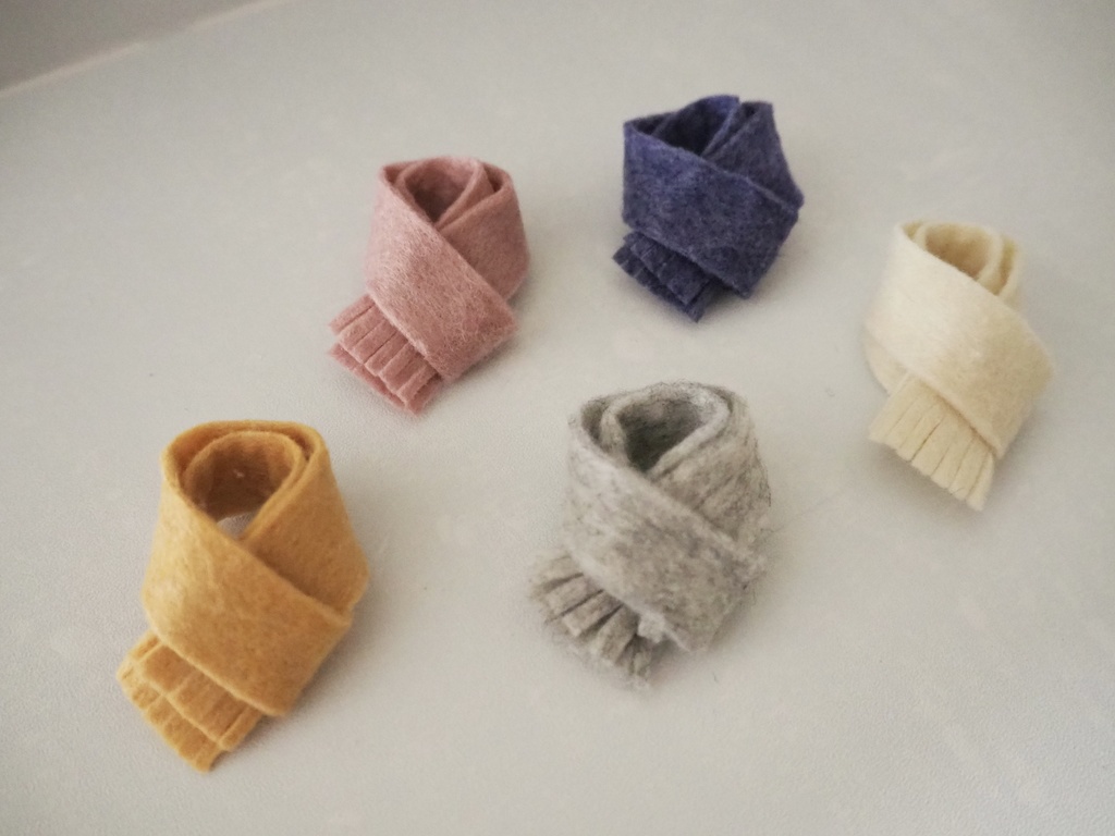 ボリュームフリンジマフラー ねんどろいどどーる