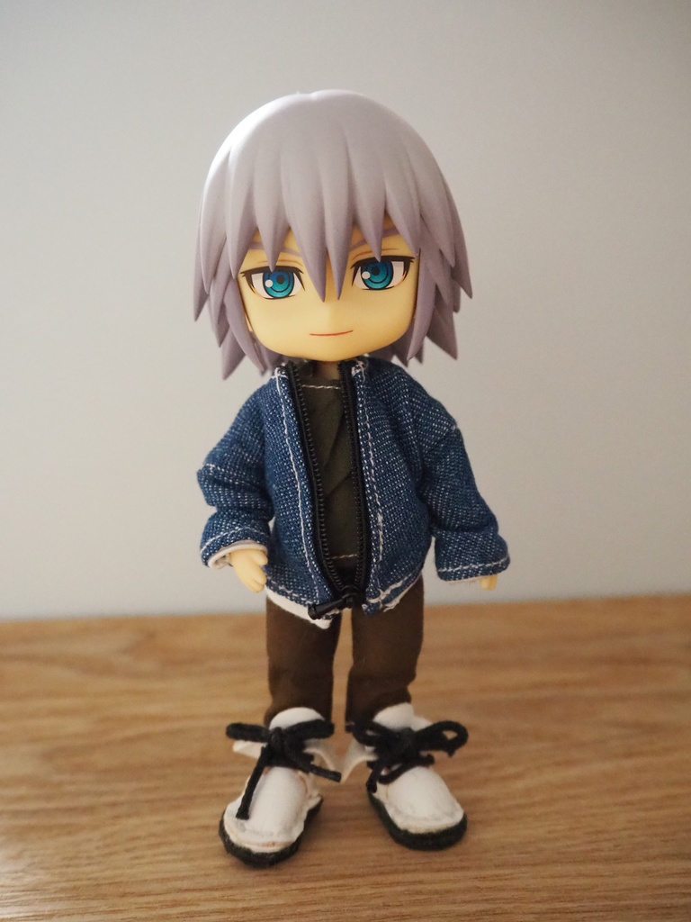 デニムブルゾン　ねんどろいどどーる