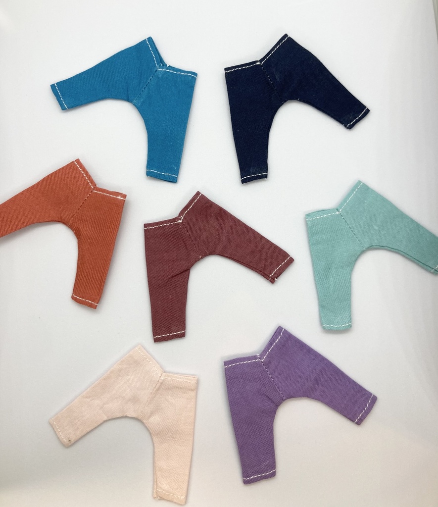 シンプルスリムパンツ　カラー　ねんどろいどどーる