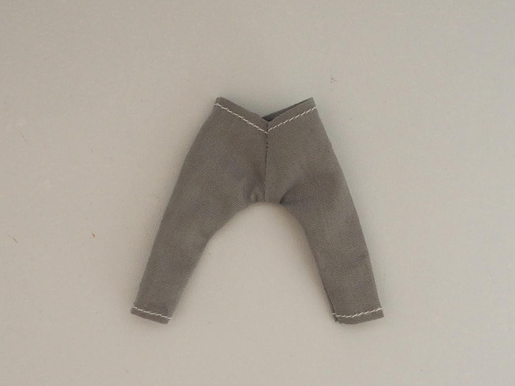 身長調整サイズ シンプルスリムパンツ ねんどろいどどーる用