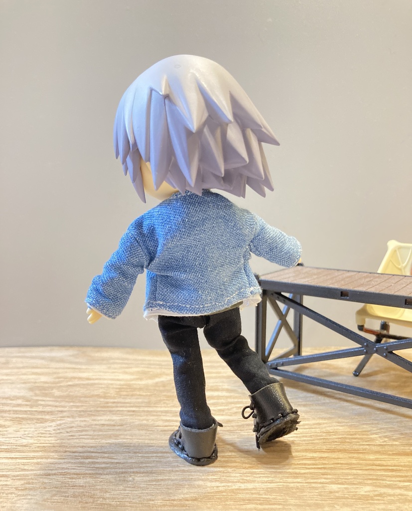 身長調整サイズ シンプルスリムパンツ ねんどろいどどーる用