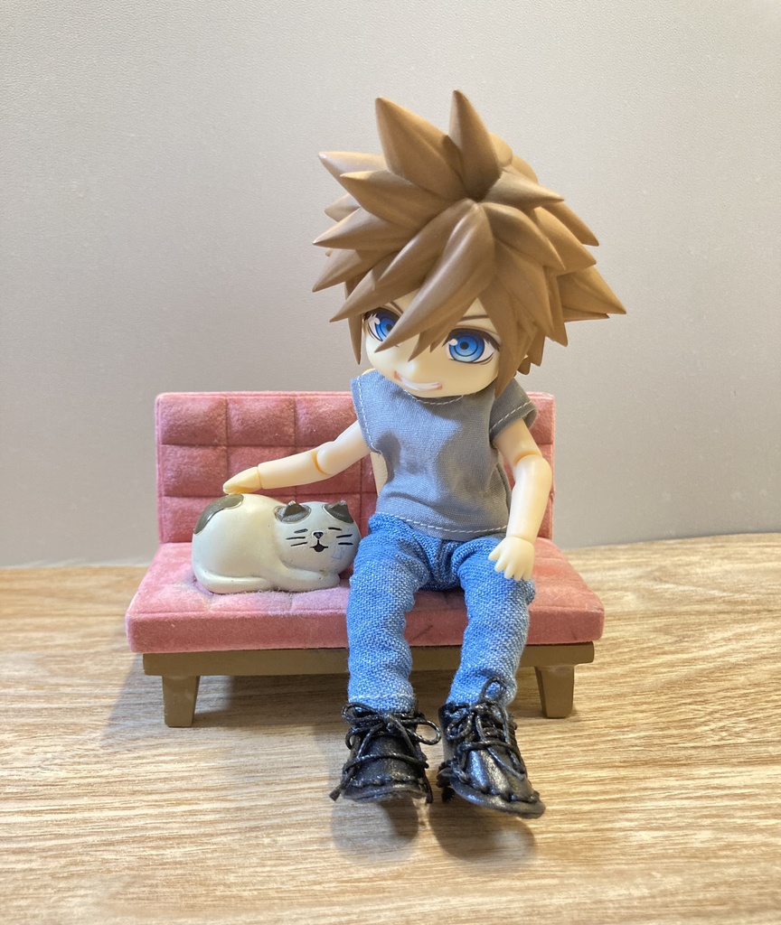 身長調整サイズ シンプルスリムパンツ ねんどろいどどーる用