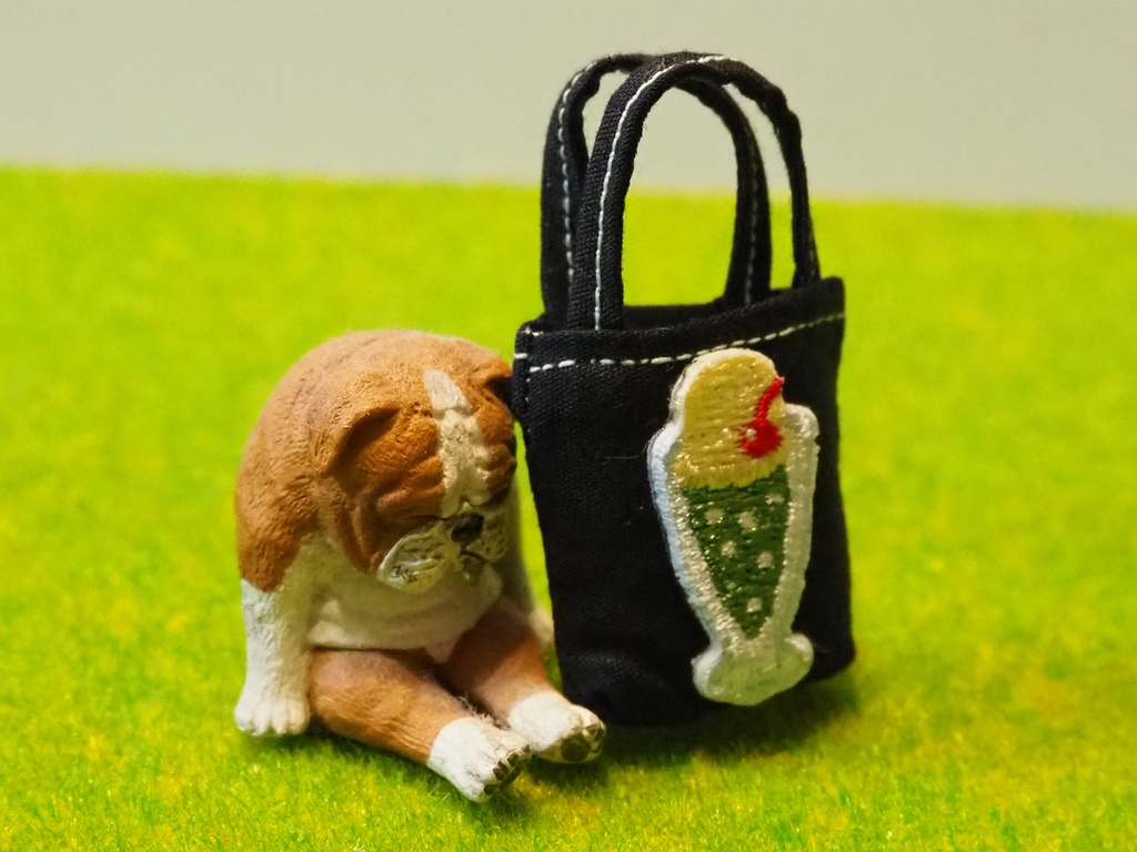 トートバッグ クリームソーダワッペン ドール用