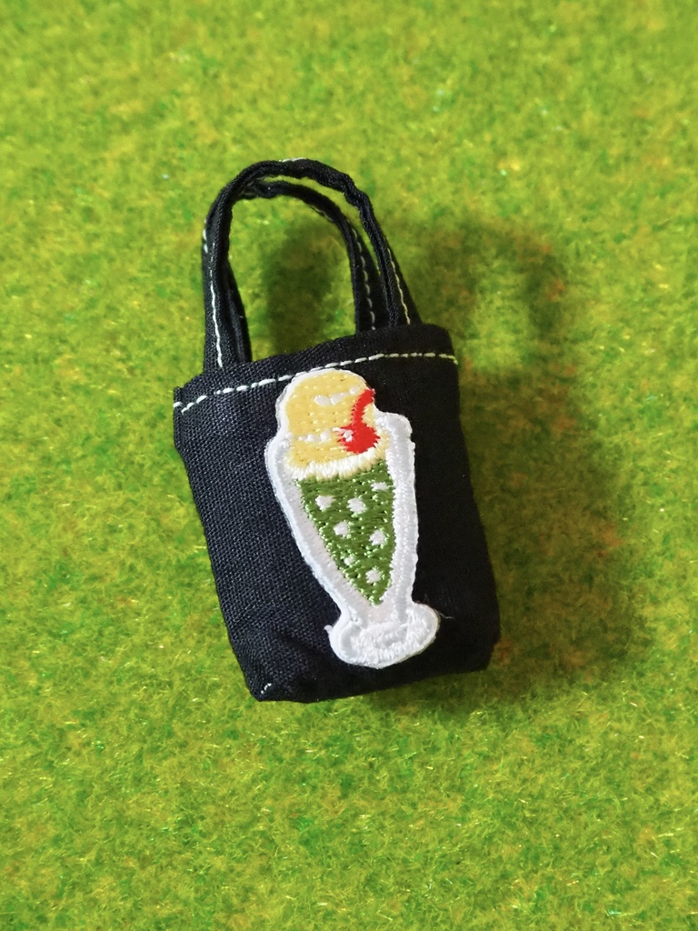 トートバッグ クリームソーダワッペン ドール用