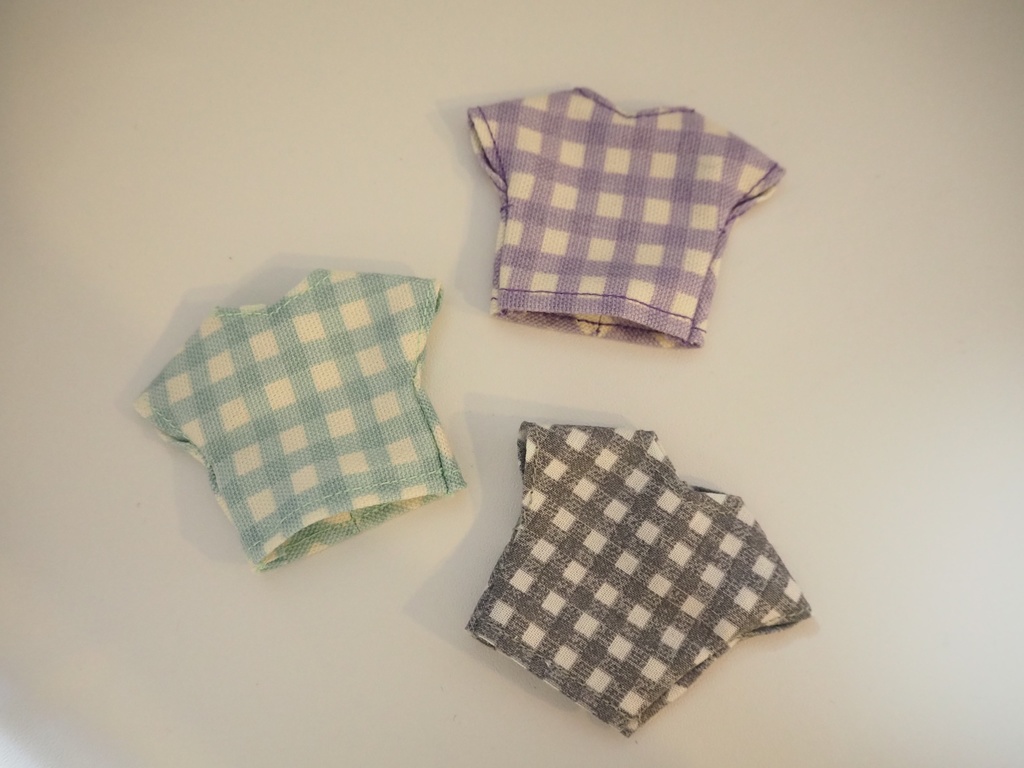 チェック柄Tシャツ