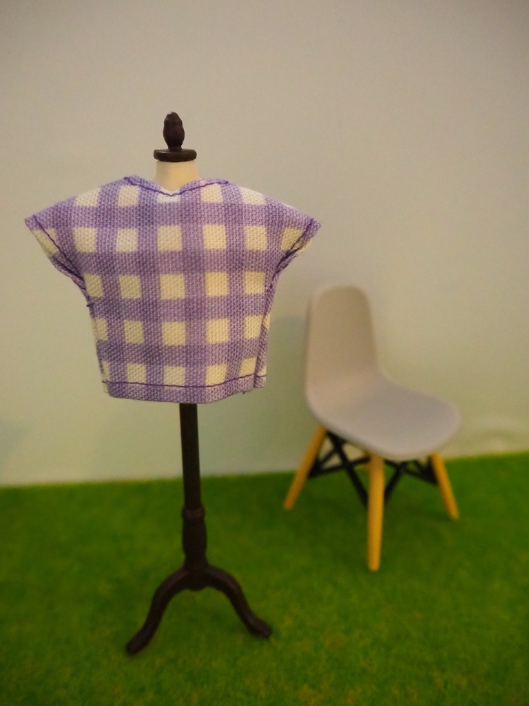 チェック柄Tシャツ