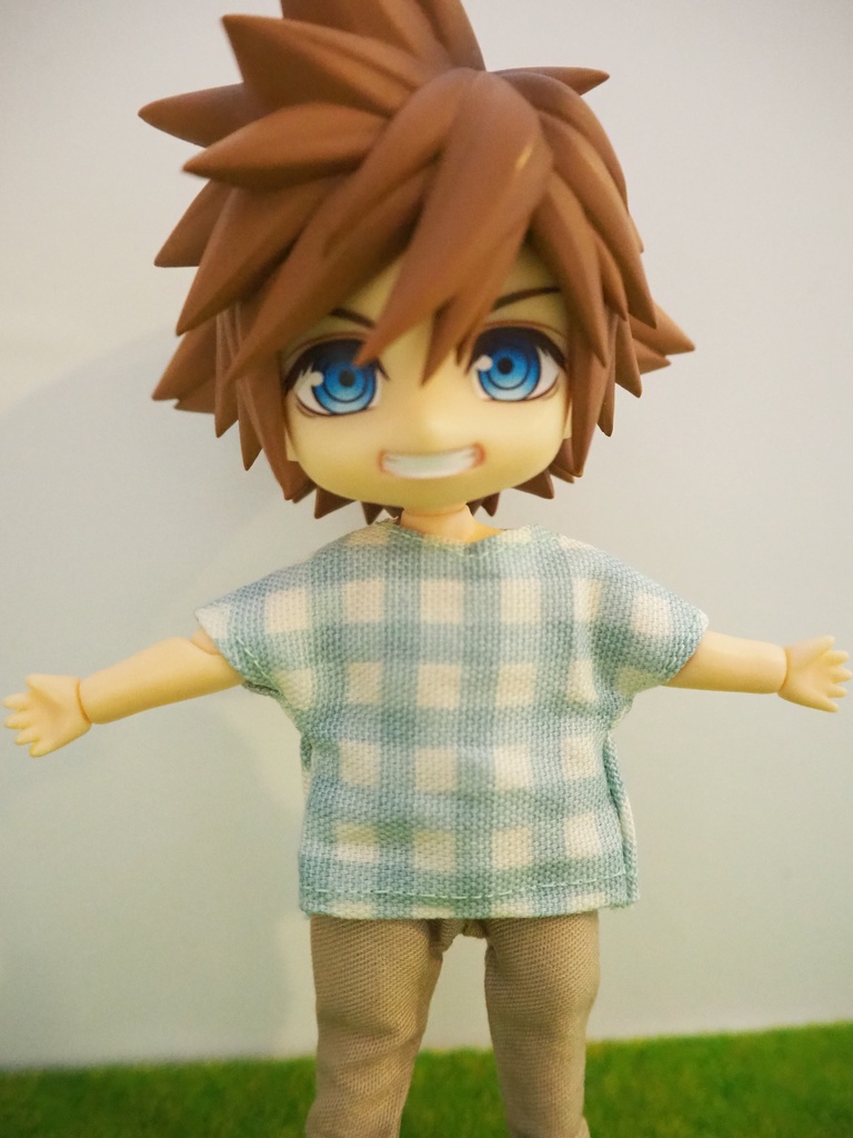 チェック柄Tシャツ