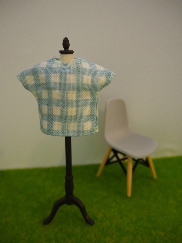 チェック柄Tシャツ