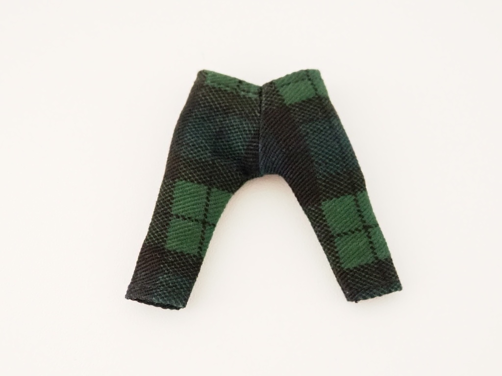 シンプルスリムパンツ チェック2 ねんどろいどどーる