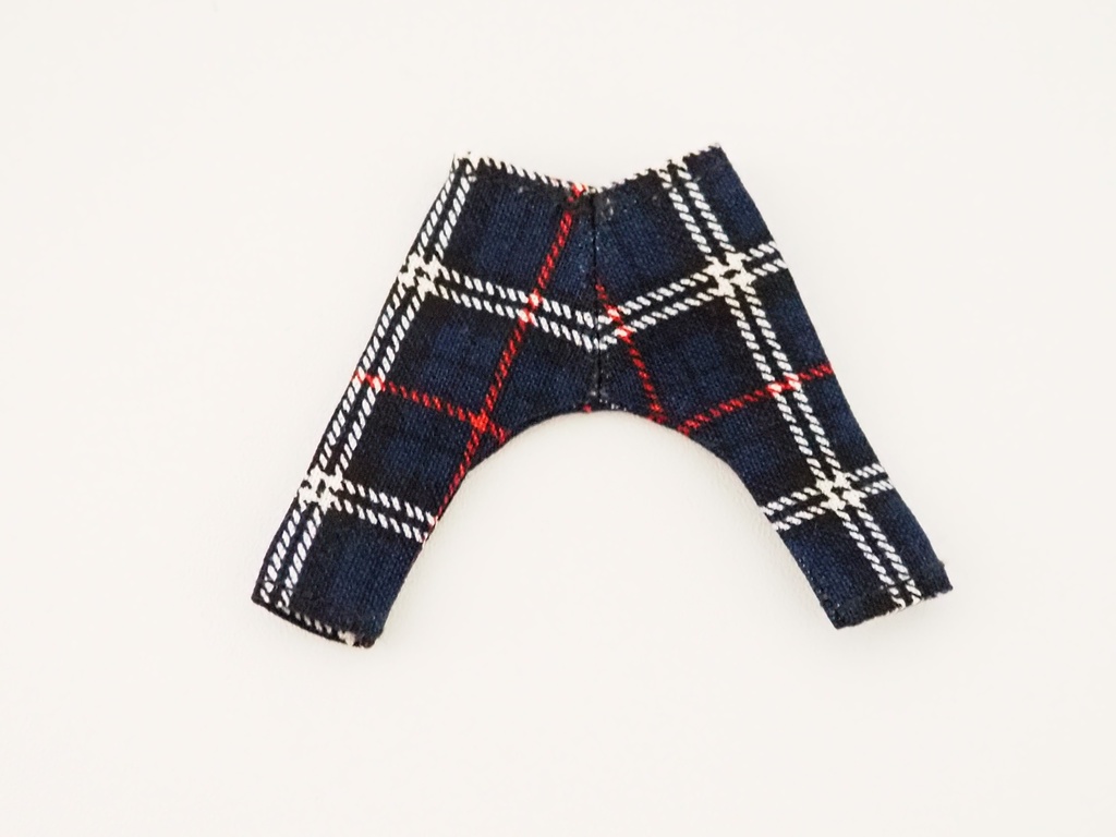 シンプルスリムパンツ チェック2 ねんどろいどどーる