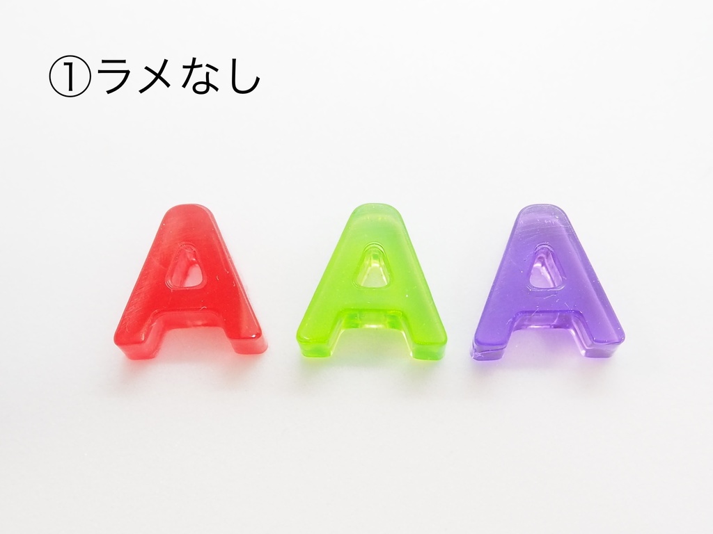 ドール用イニシャルオブジェ