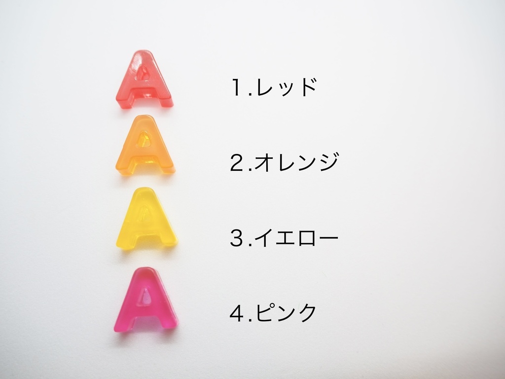 ドール用イニシャルオブジェ