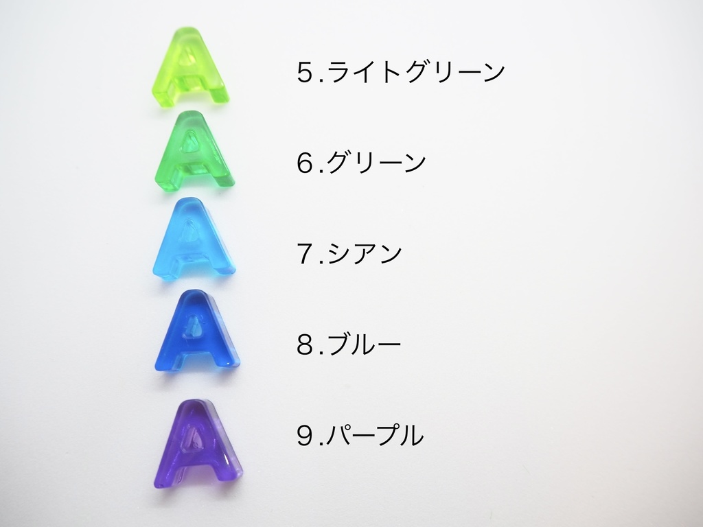 ドール用イニシャルオブジェ