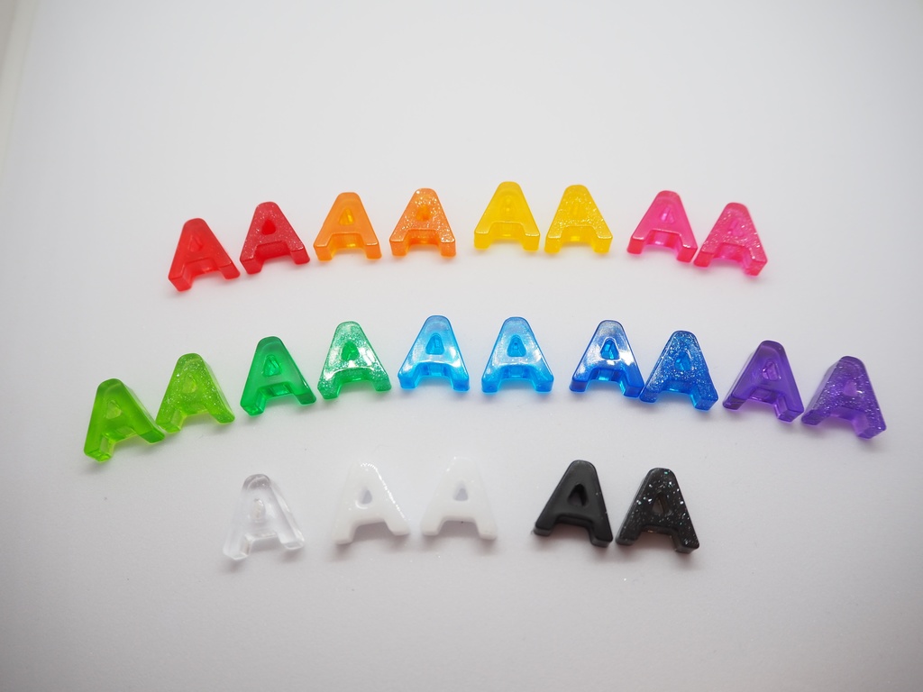 ドール用イニシャルオブジェ