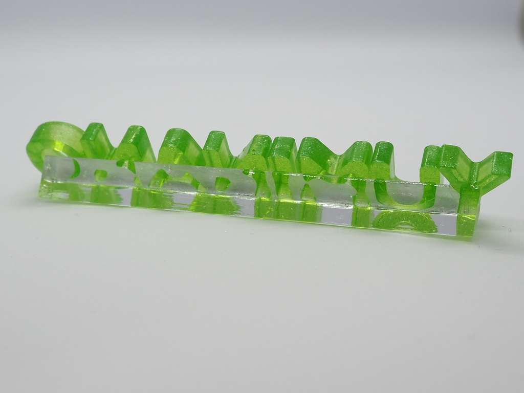 ドール用イニシャルオブジェ