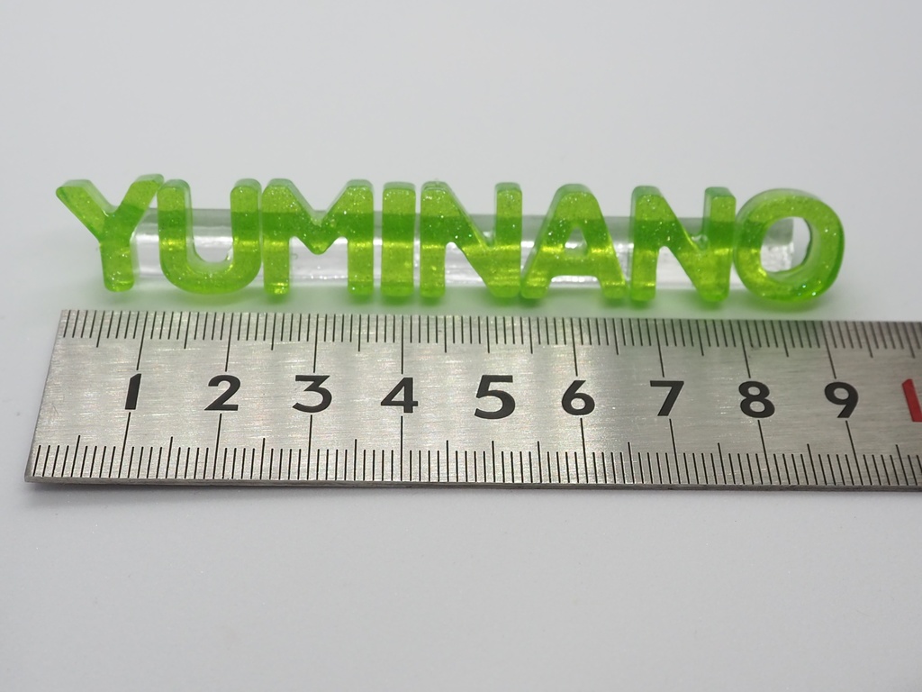 ドール用イニシャルオブジェ