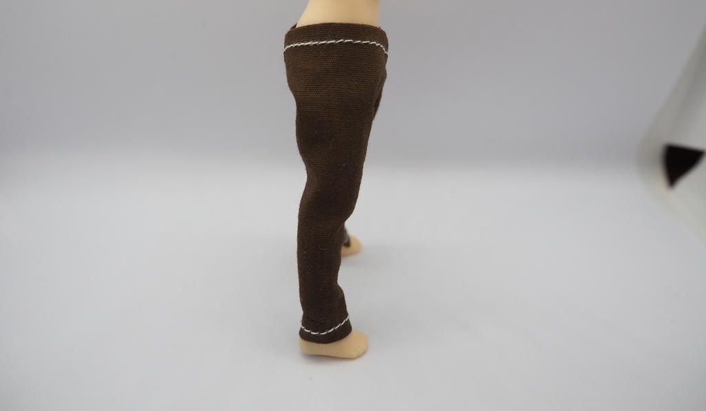 【新色】身長調整サイズ シンプルスリムパンツ ねんどろいどどーる用